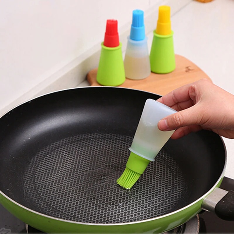 Kitchen Baking Brush - Silicone Heat-resistant Food Grade Kitchen Baking