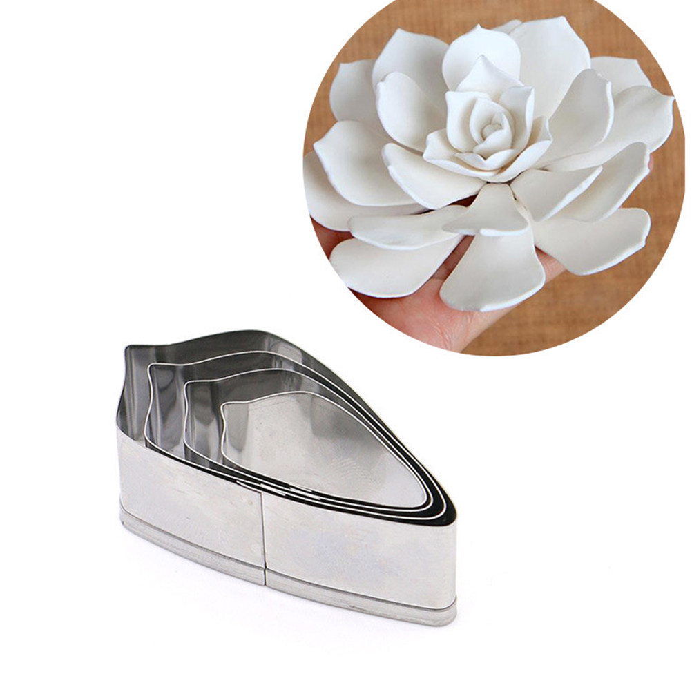 Kitchen Baking Cookies - 8Pcs Biscuit Cutter Moulds Stainless Steel