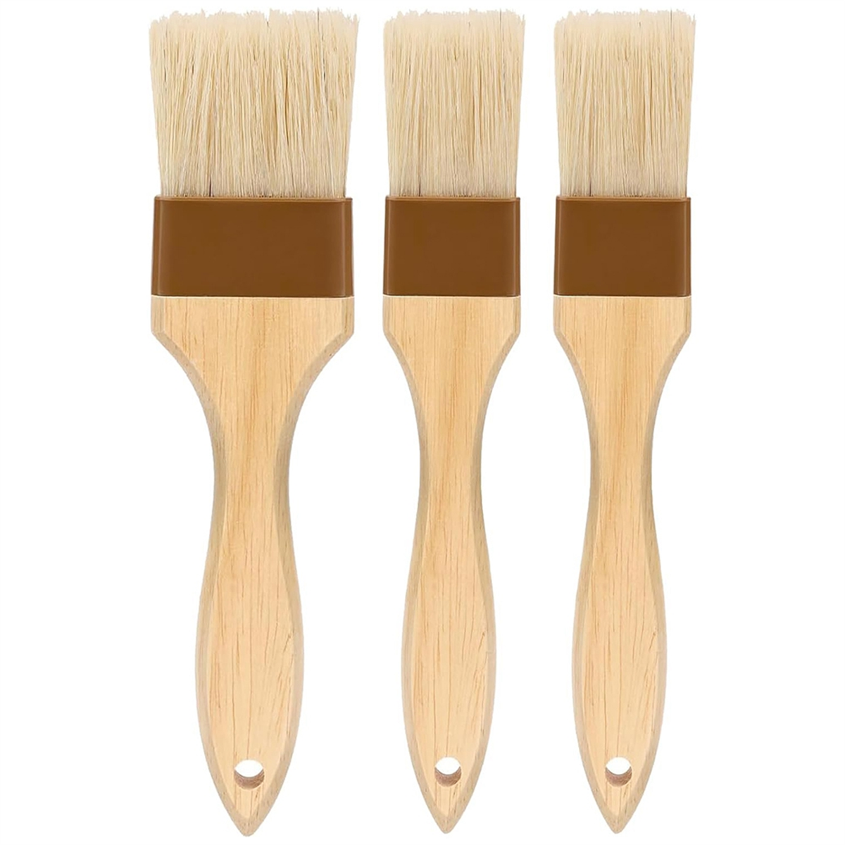 Kitchen Baking Brush - Pastry Brush,Basting Brush for Cooking,Natural Bristle