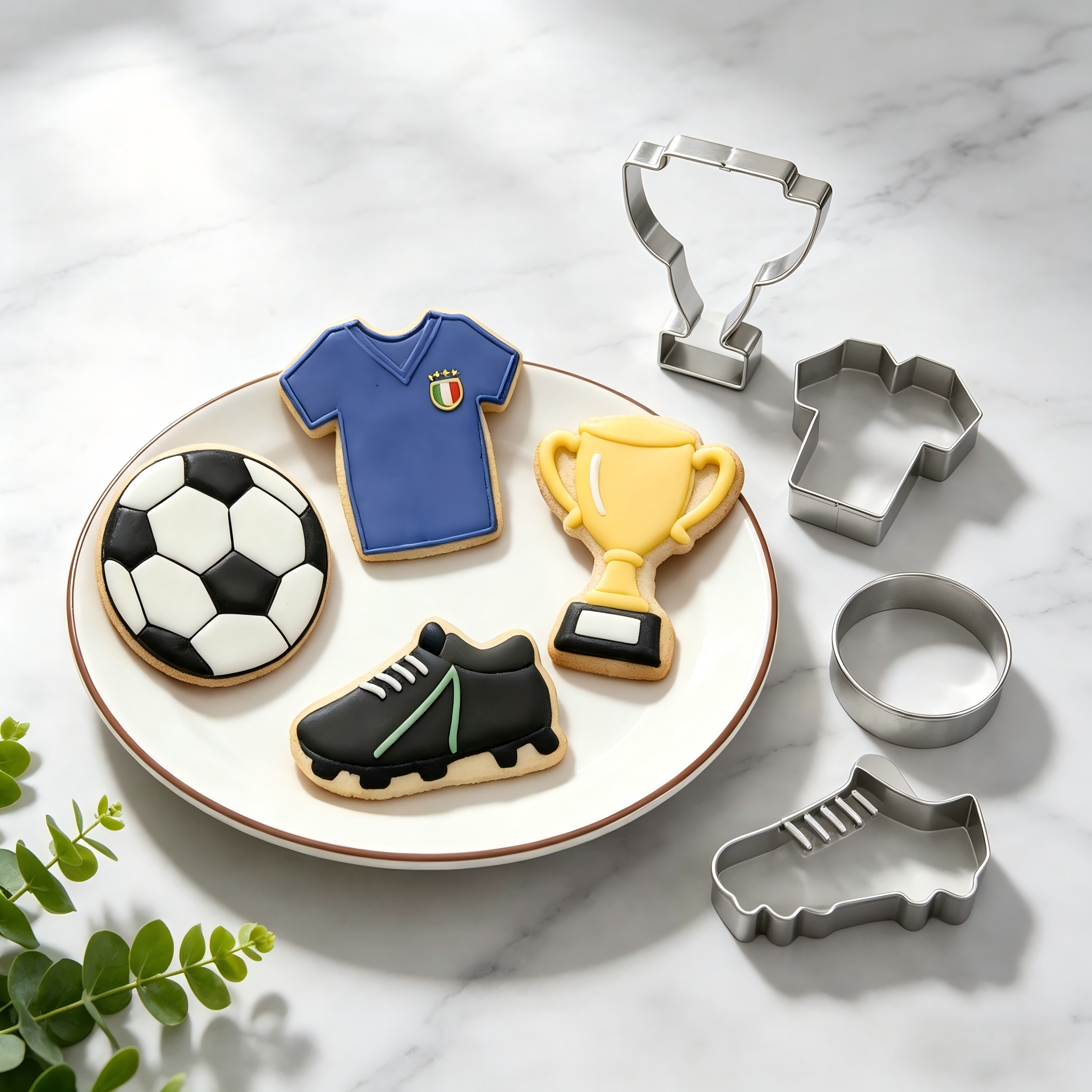 Kitchen Baking Cookies - 4PCS Cookie Cutter Set, Stainless Steel