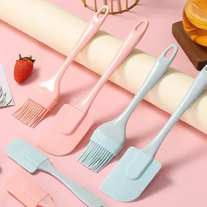 Kitchen Baking Brush - 3PCS/Set Cream Scraper DIY Bread Cake