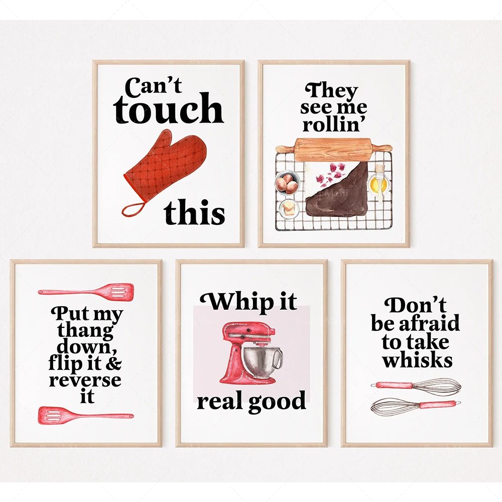 Funny Baking Quotes Posters, F - Kitchen Baking Quotes 评论和价格