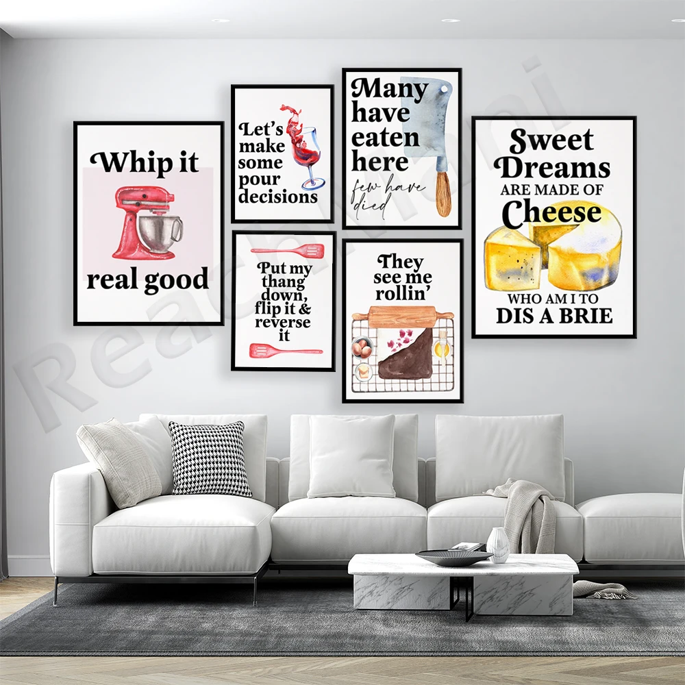 Funny Baking Quotes Posters, F - Kitchen Baking Quotes 评论和价格