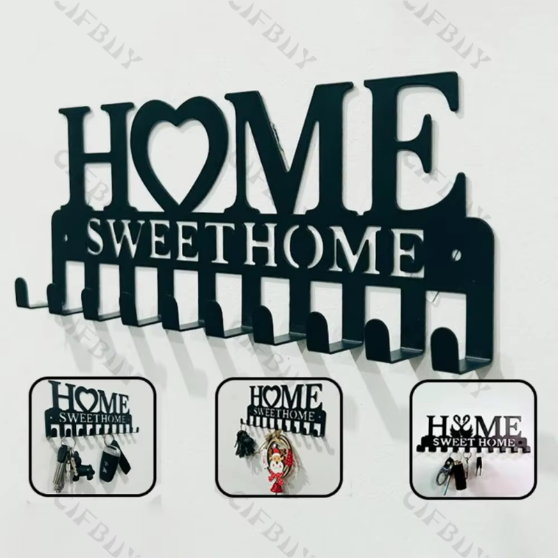 1pc Metal Wall Hooks Key Holde - Kitchen Baking Gifts 评论和价格