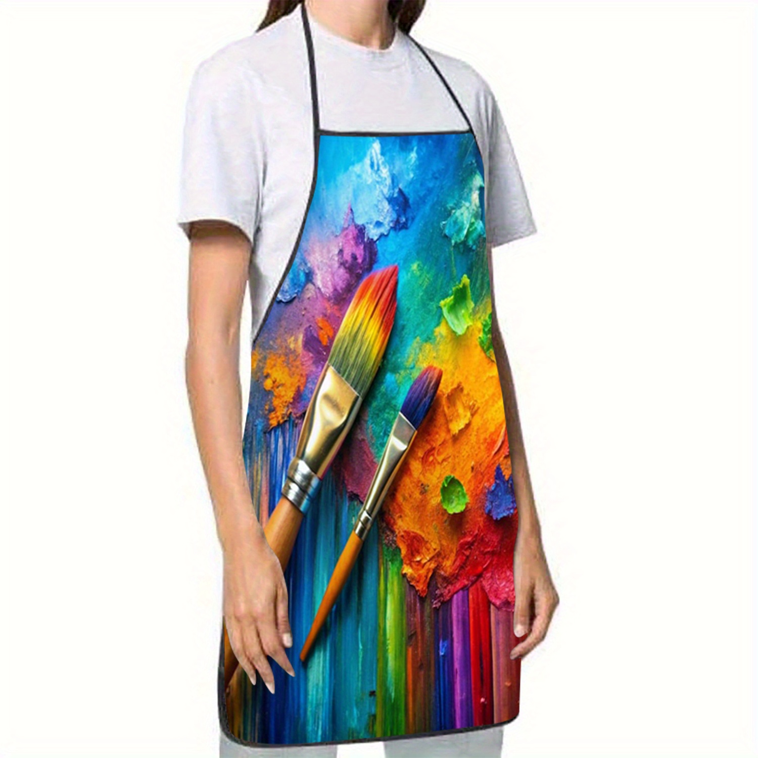 Vibrant Abstract Paint Brush P - Kitchen Baking Brush 评论和价格