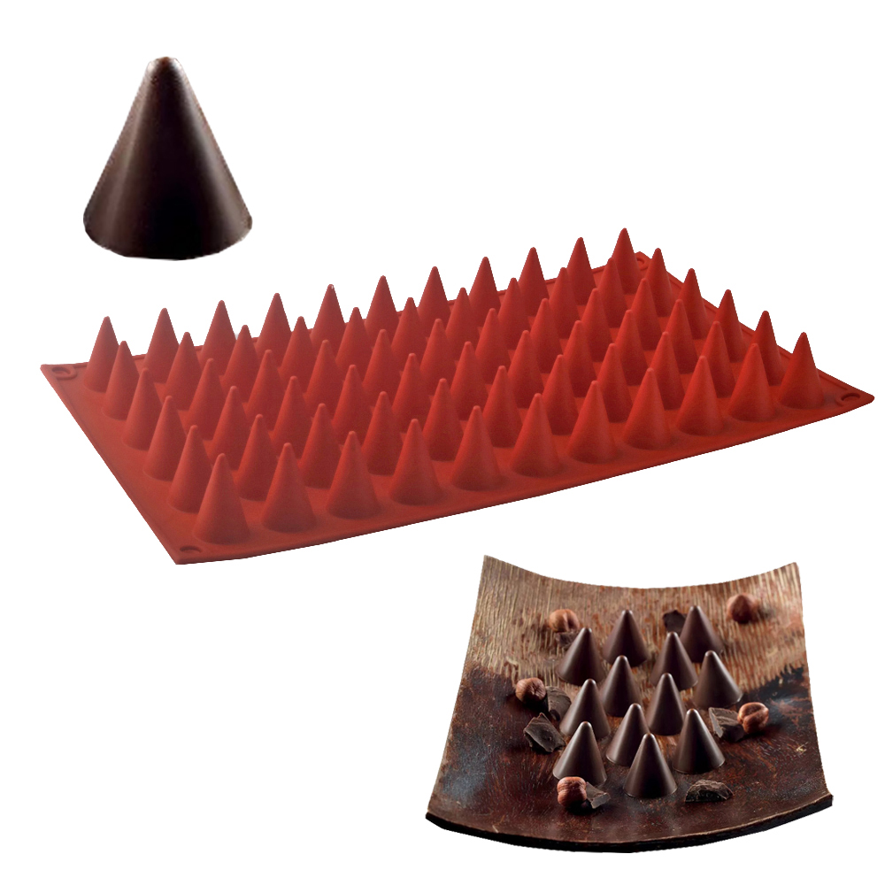 66-Cells Cone Chocolate Baking - Kitchen Baking Decor 评论和价格