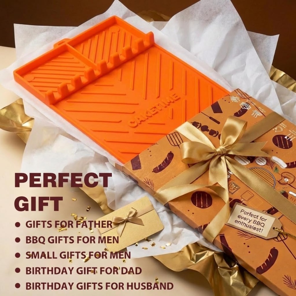 Silicone Grill Mats for Blacks - Kitchen Baking Gifts 评论和价格
