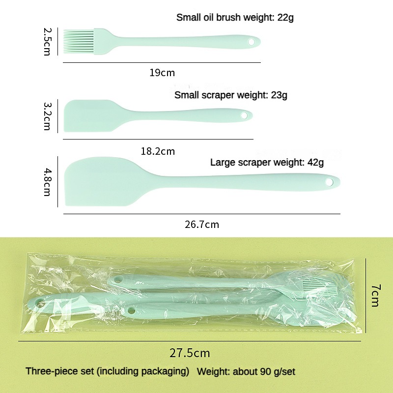 3 piece kitchen baking set all - Kitchen Baking Brush 评论和价格