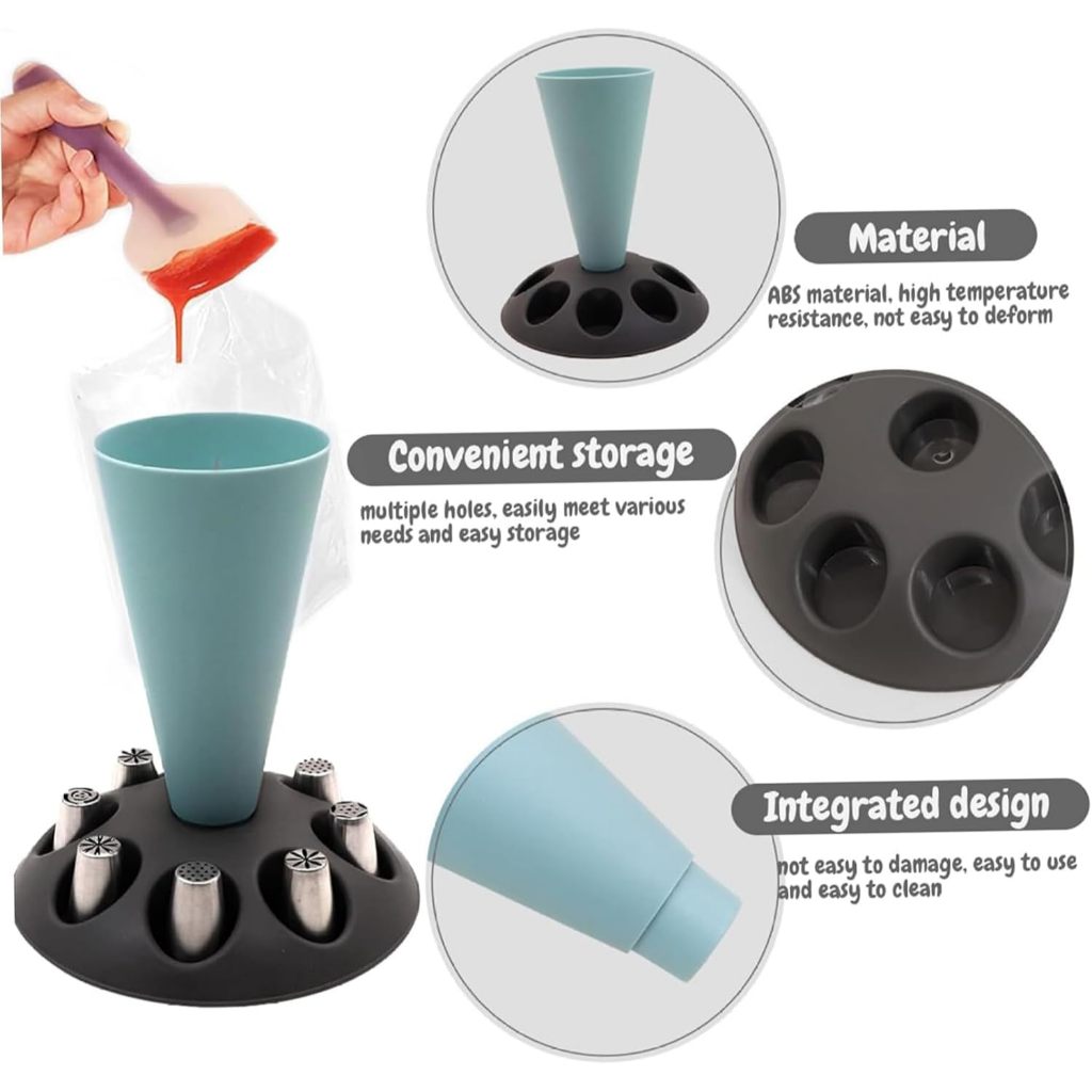 1Pcs Cake Decorating Piping Ba - Kitchen Baking Decor 评论和价格