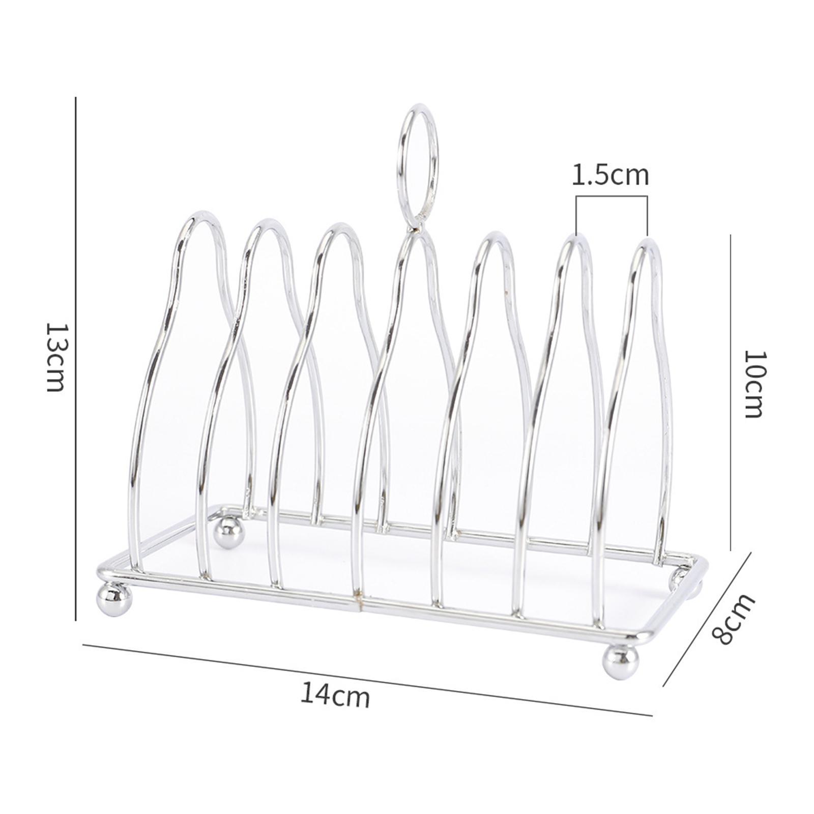 Stainless Steel Toast Stand 6  - Kitchen Baking Corner 评论和价格