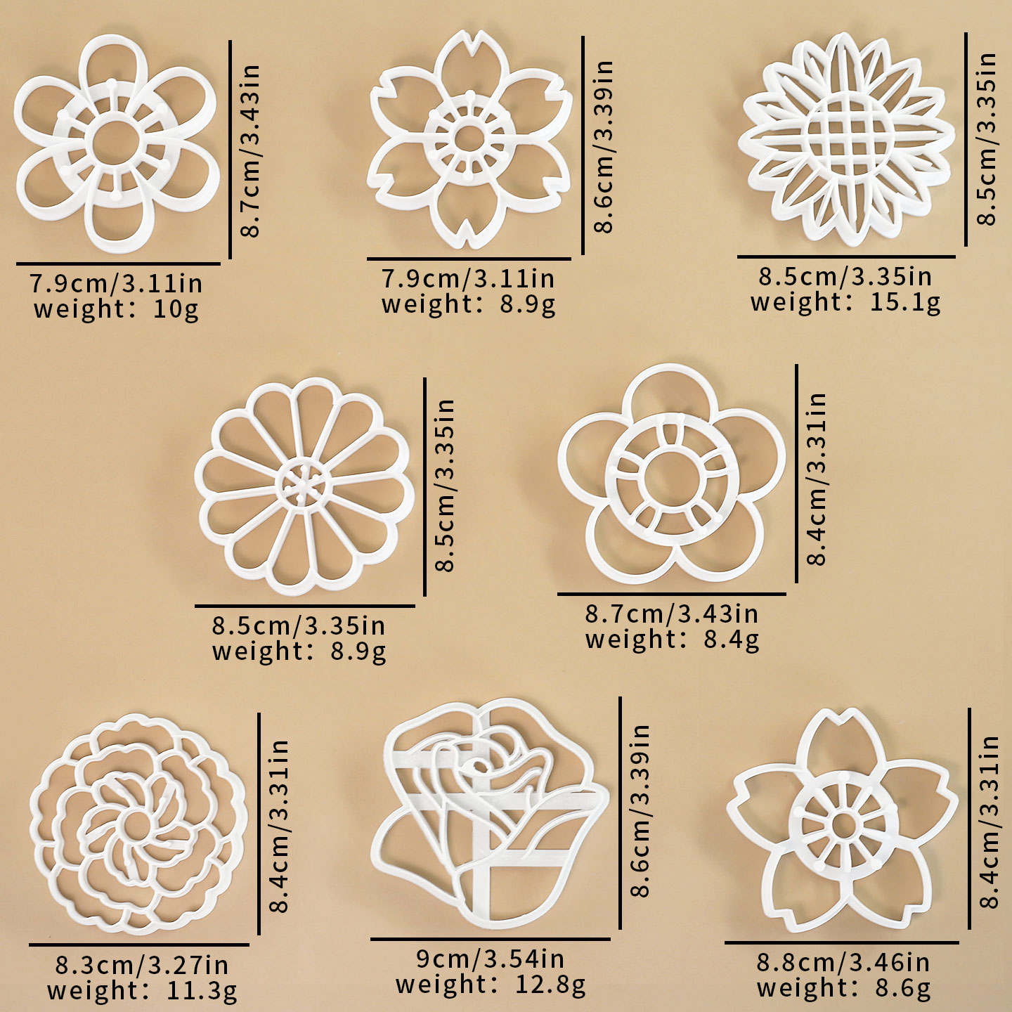 1 Pc Cherry Blossom Sunflower  - Kitchen Baking Cookies 评论和价格