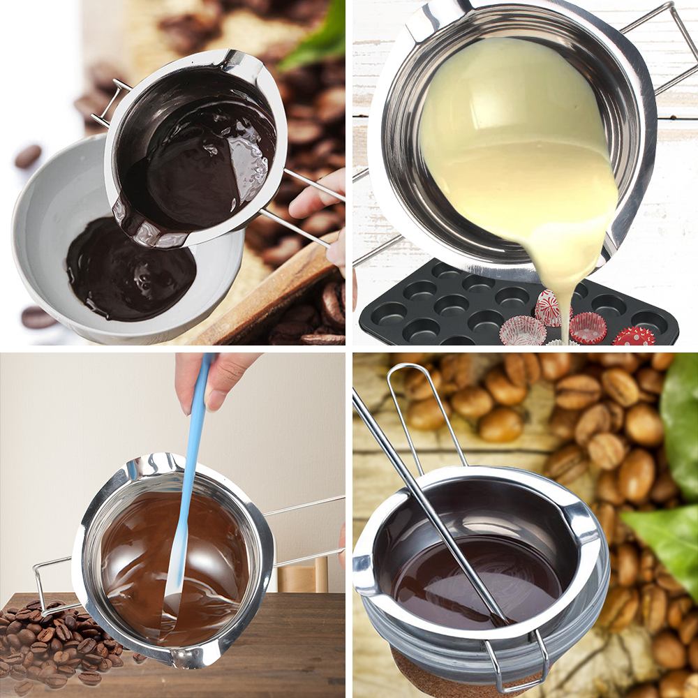 Chocolate Butter Melting Pot P - Kitchen Baking Brush 评论和价格