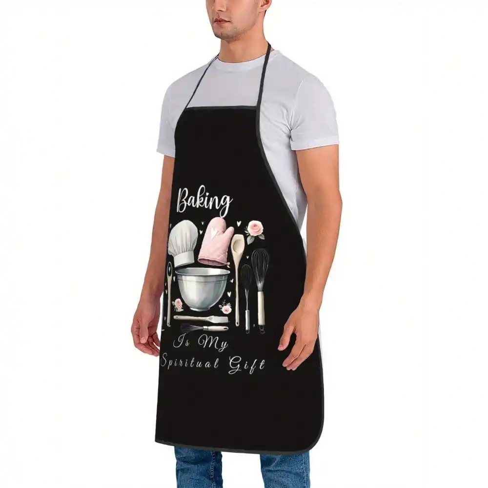 Funny Baking Apron Baking Is M - Kitchen Baking Quotes 评论和价格