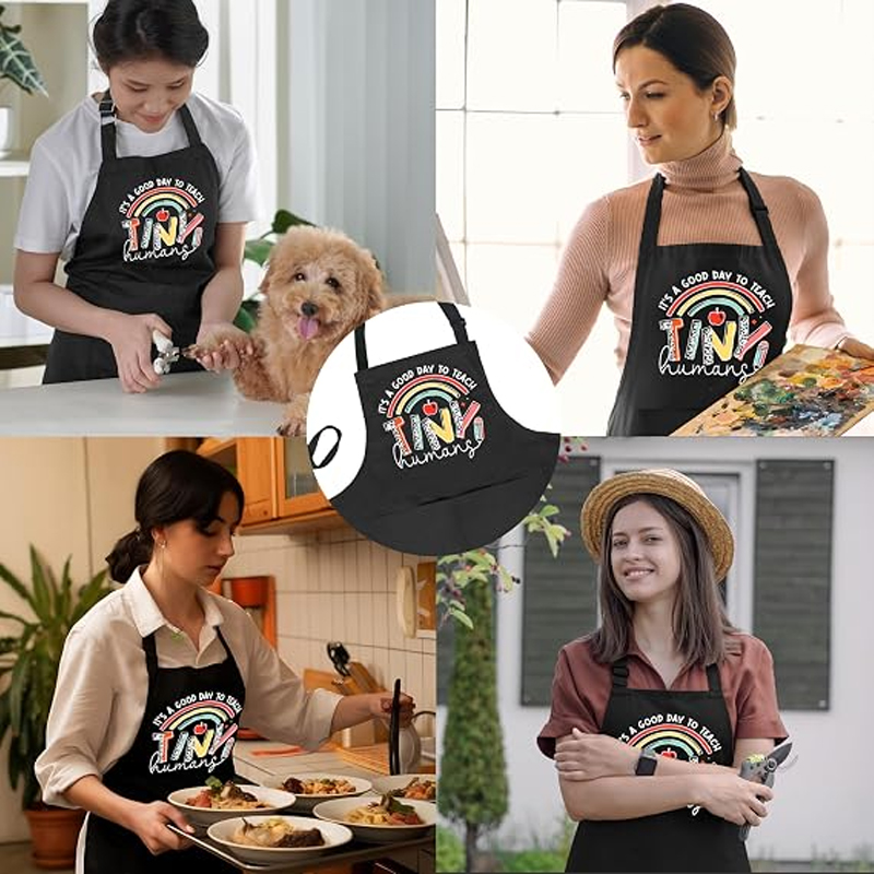 Funny Teacher Quote Black Apro - Kitchen Baking Quotes 评论和价格