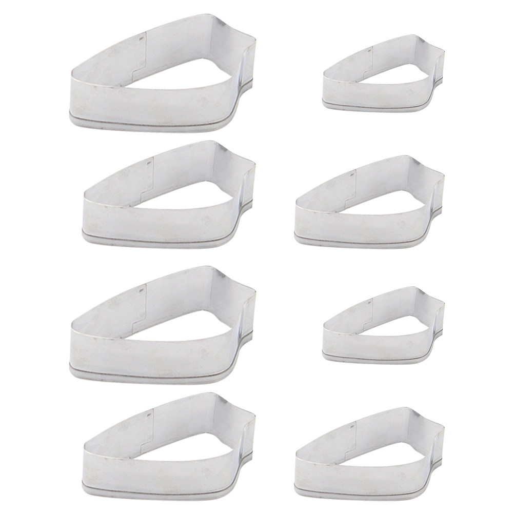 8Pcs Biscuit Cutter Moulds Sta - Kitchen Baking Cookies 评论和价格