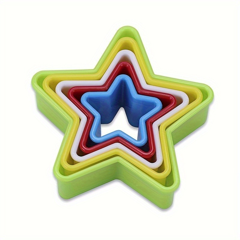 1/2/3PCS Star Shaped Cookie Cu - Kitchen Baking Cookies 评论和价格