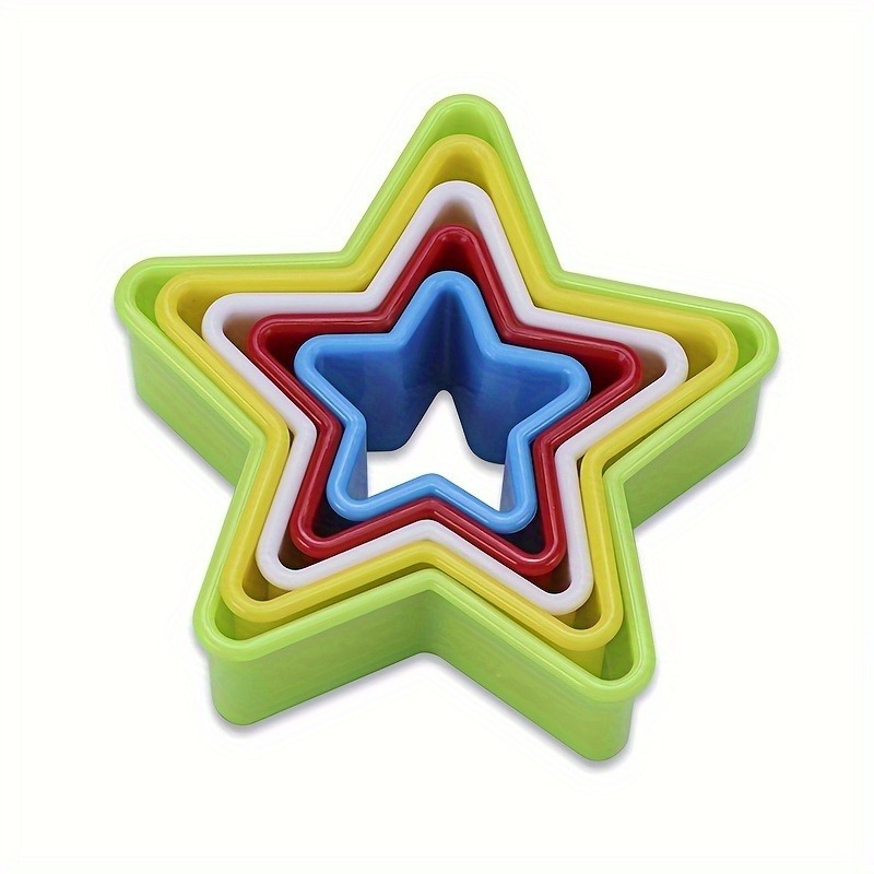 1/2/3PCS Star Shaped Cookie Cu - Kitchen Baking Cookies 评论和价格