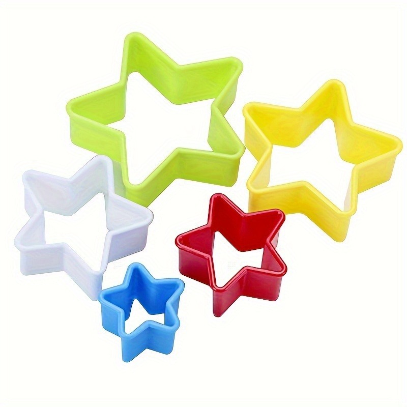 1/2/3PCS Star Shaped Cookie Cu - Kitchen Baking Cookies 评论和价格