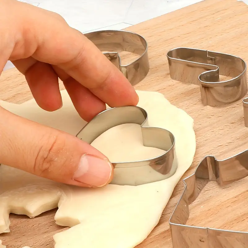 10PC Christmas Cookie Cutter S - Kitchen Baking Cookies 评论和价格