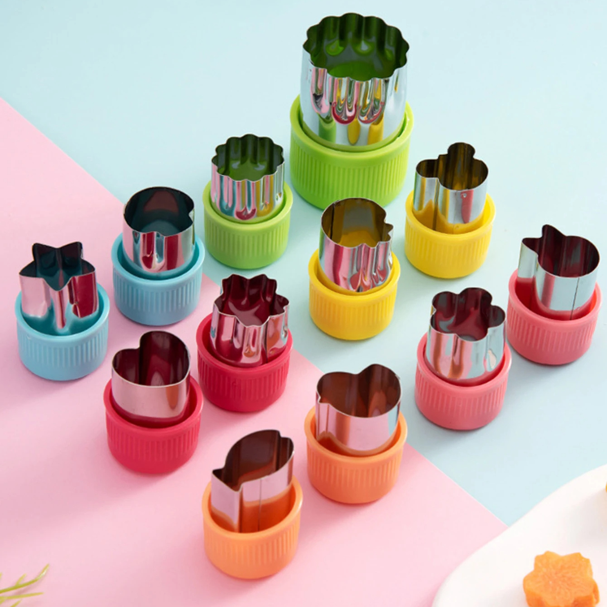Colorful Cookie Cutter Set, 12 - Kitchen Baking Cookies 评论和价格