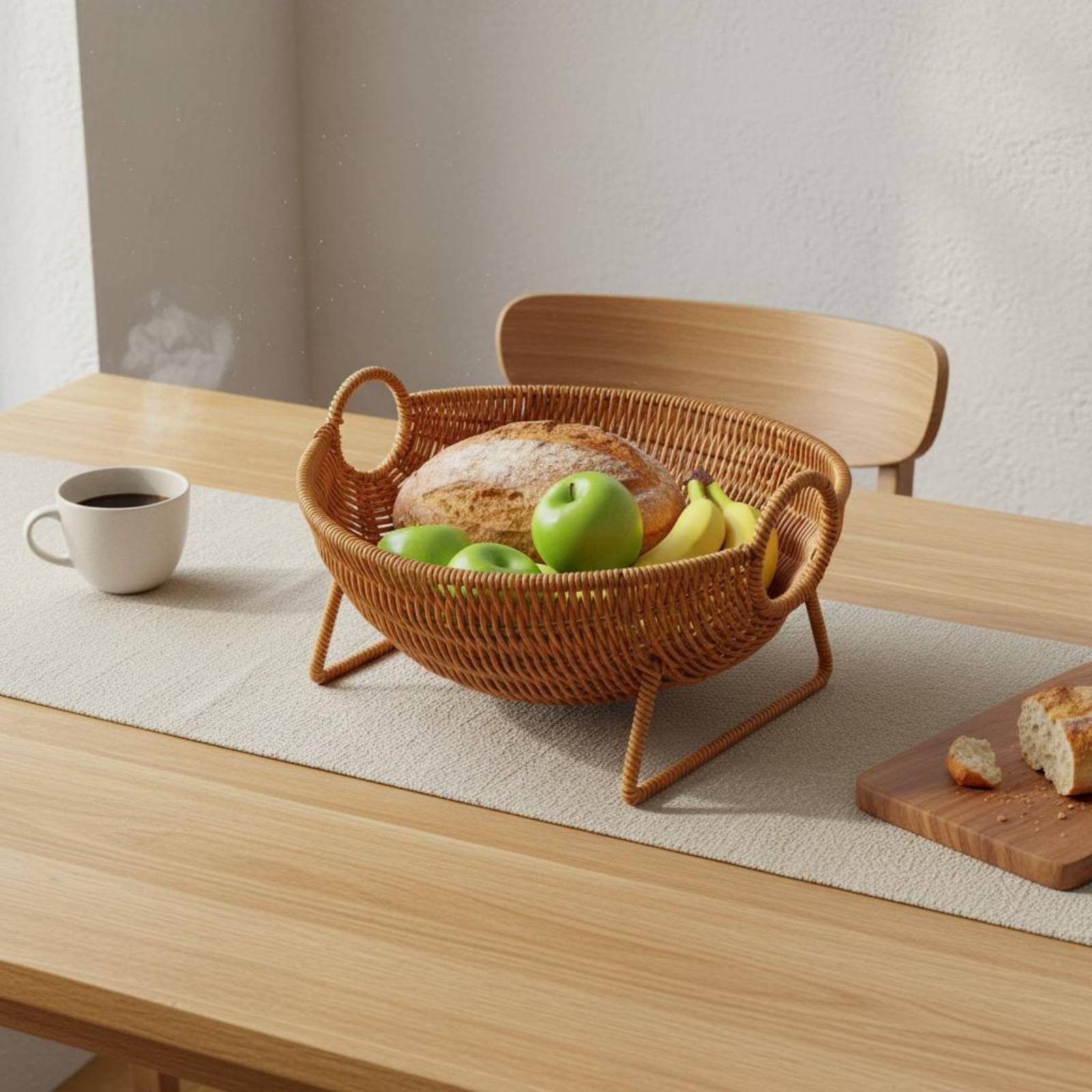 Cradle Design Bread Basket Han - Kitchen Baking Decor 评论和价格