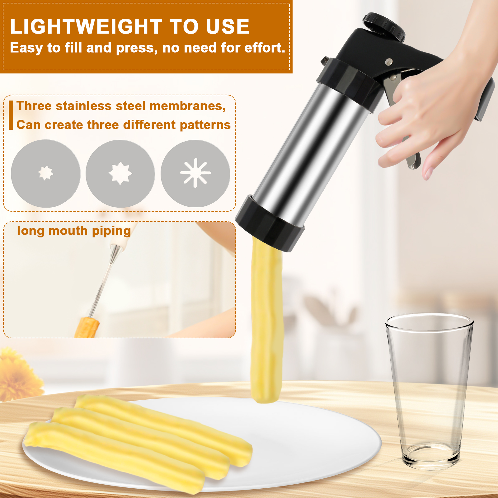 Churrera Churro Maker Machine  - Kitchen Baking Decor 评论和价格