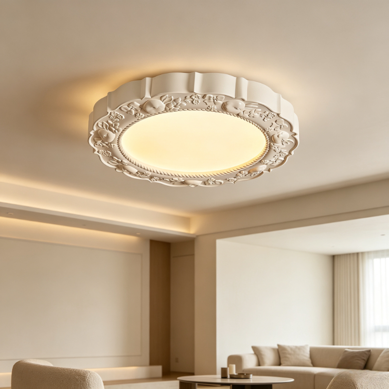 French Relief Flower Ceiling L - Kitchen Baking Island 评论和价格