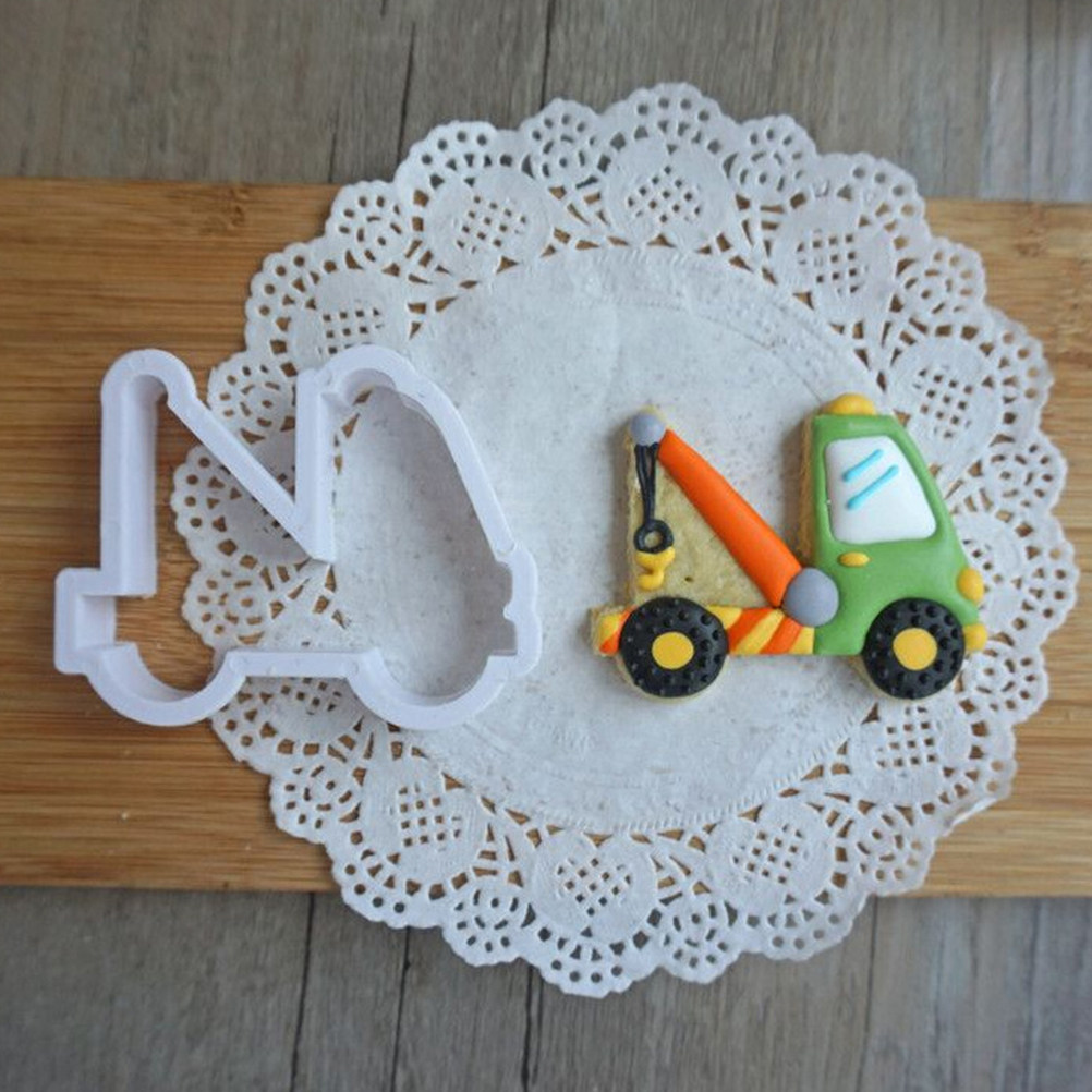 8Pcs Car Transport Design Plas - Kitchen Baking Decor 评论和价格