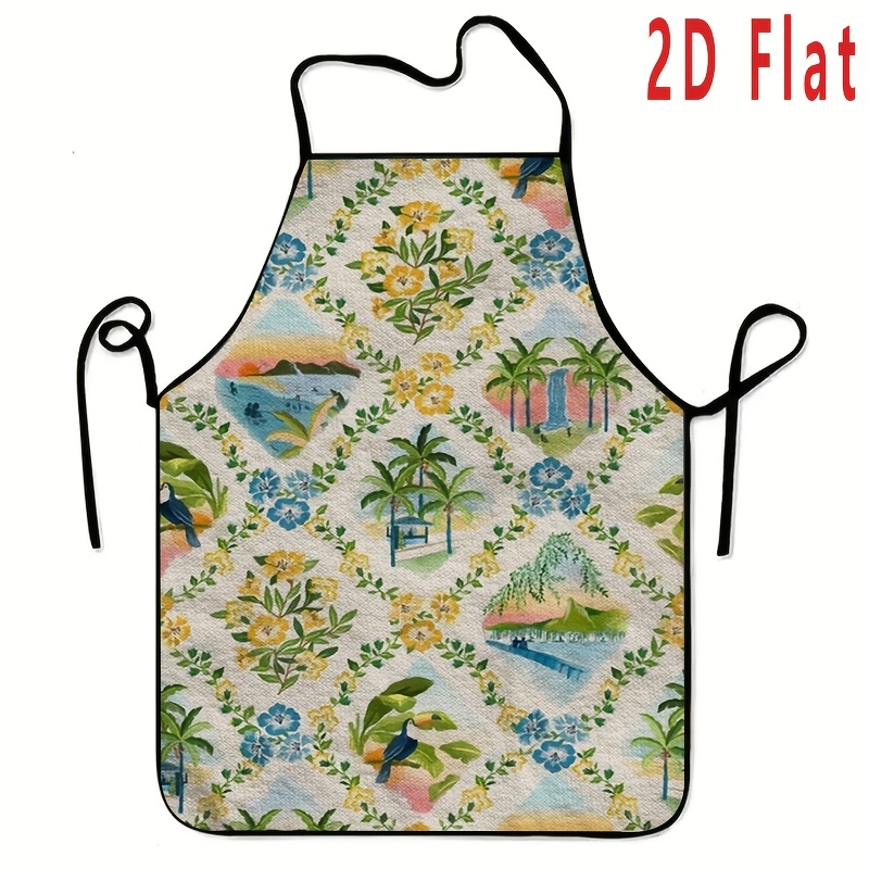 1 Tropical Island Landscape Pa - Kitchen Baking Island 评论和价格