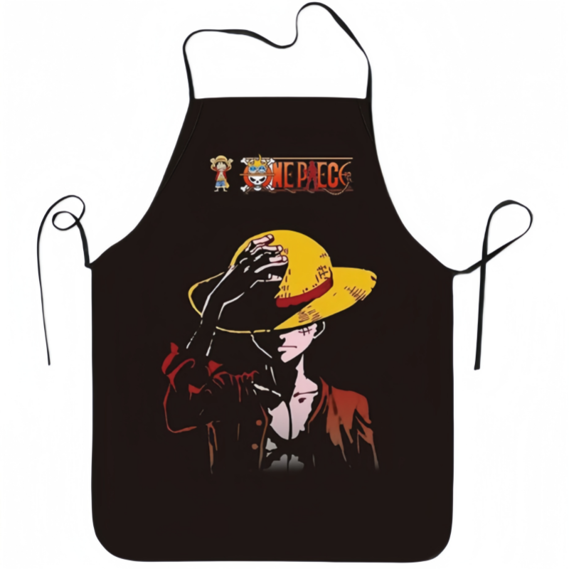 One Piece Luffy Anime Apron Ki - Kitchen Baking Gifts 评论和价格
