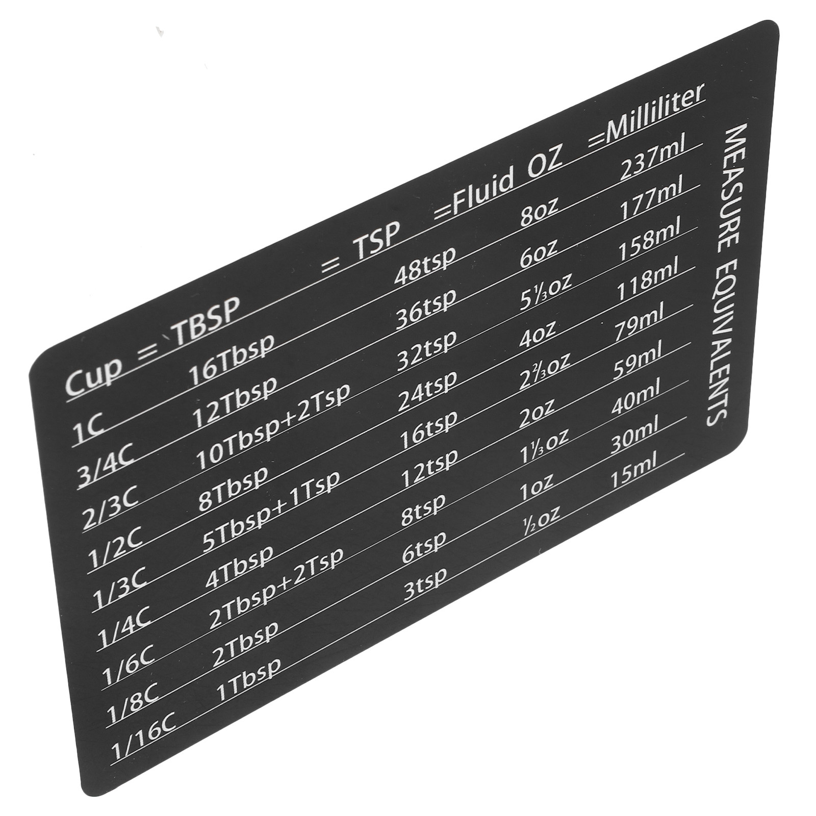 Reusable Magnetic Conversion C - Kitchen Baking Conversion Chart 评论和价格