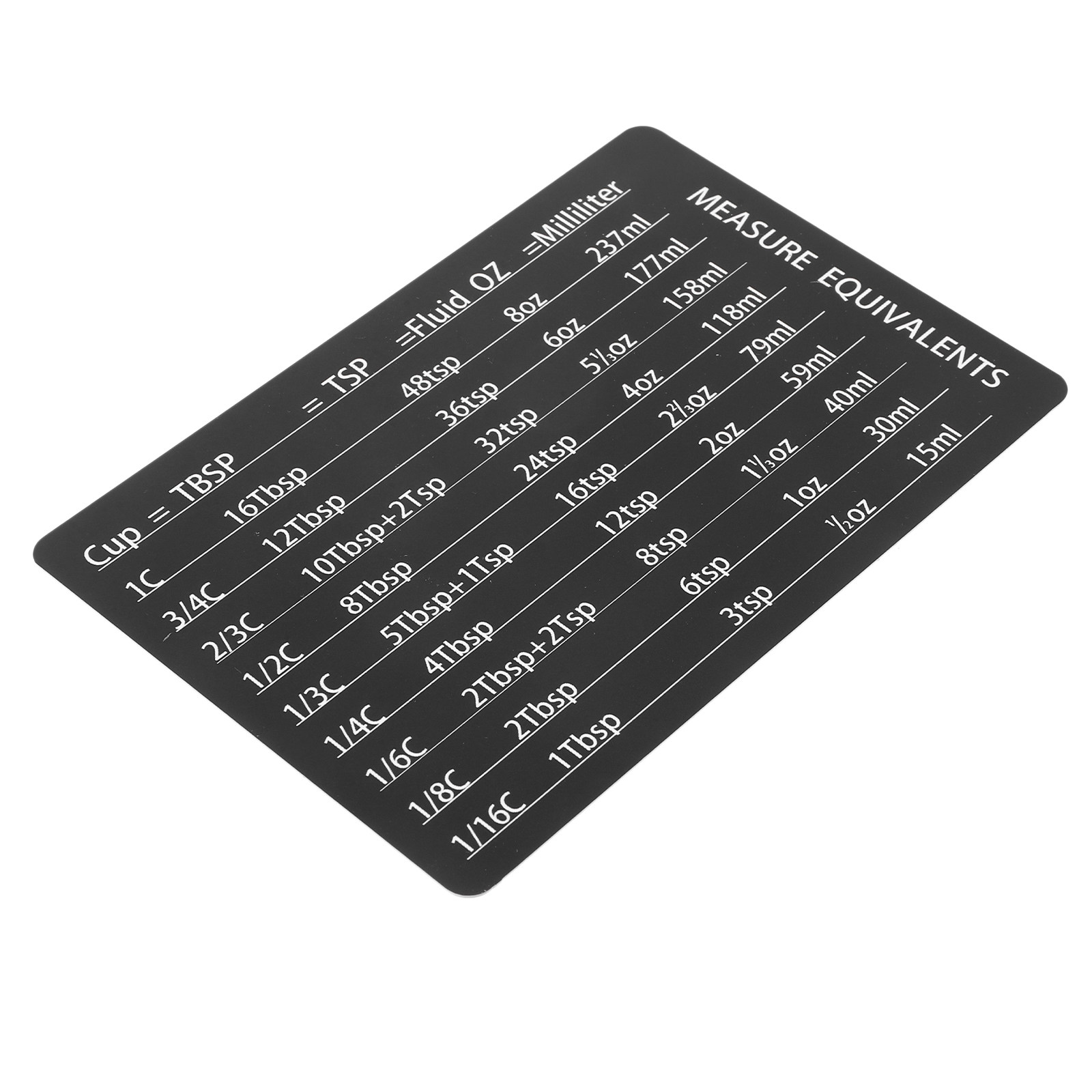 Reusable Magnetic Conversion C - Kitchen Baking Conversion Chart 评论和价格