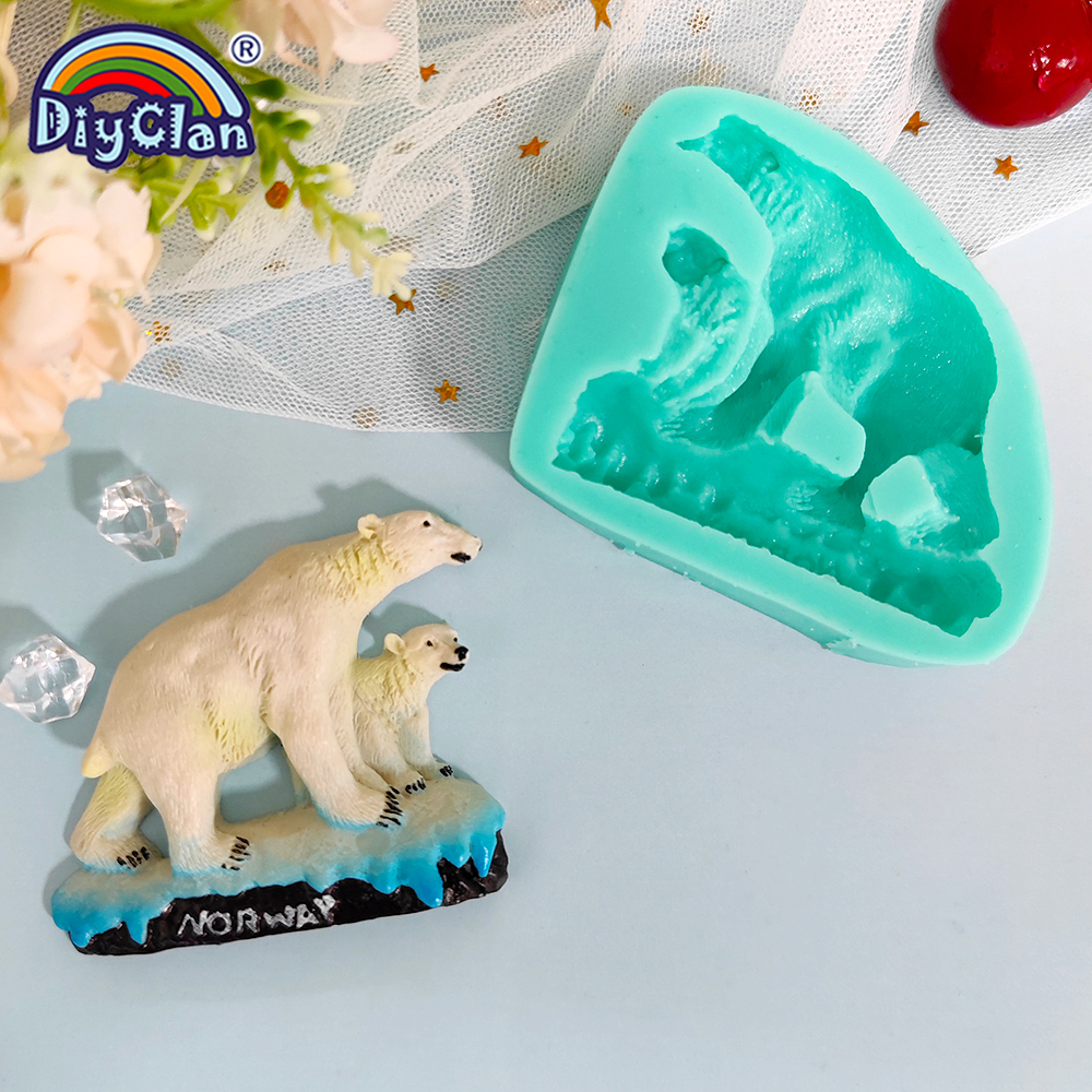 Cute Mini Bear Silicone Mold F - Kitchen Baking Decor 评论和价格