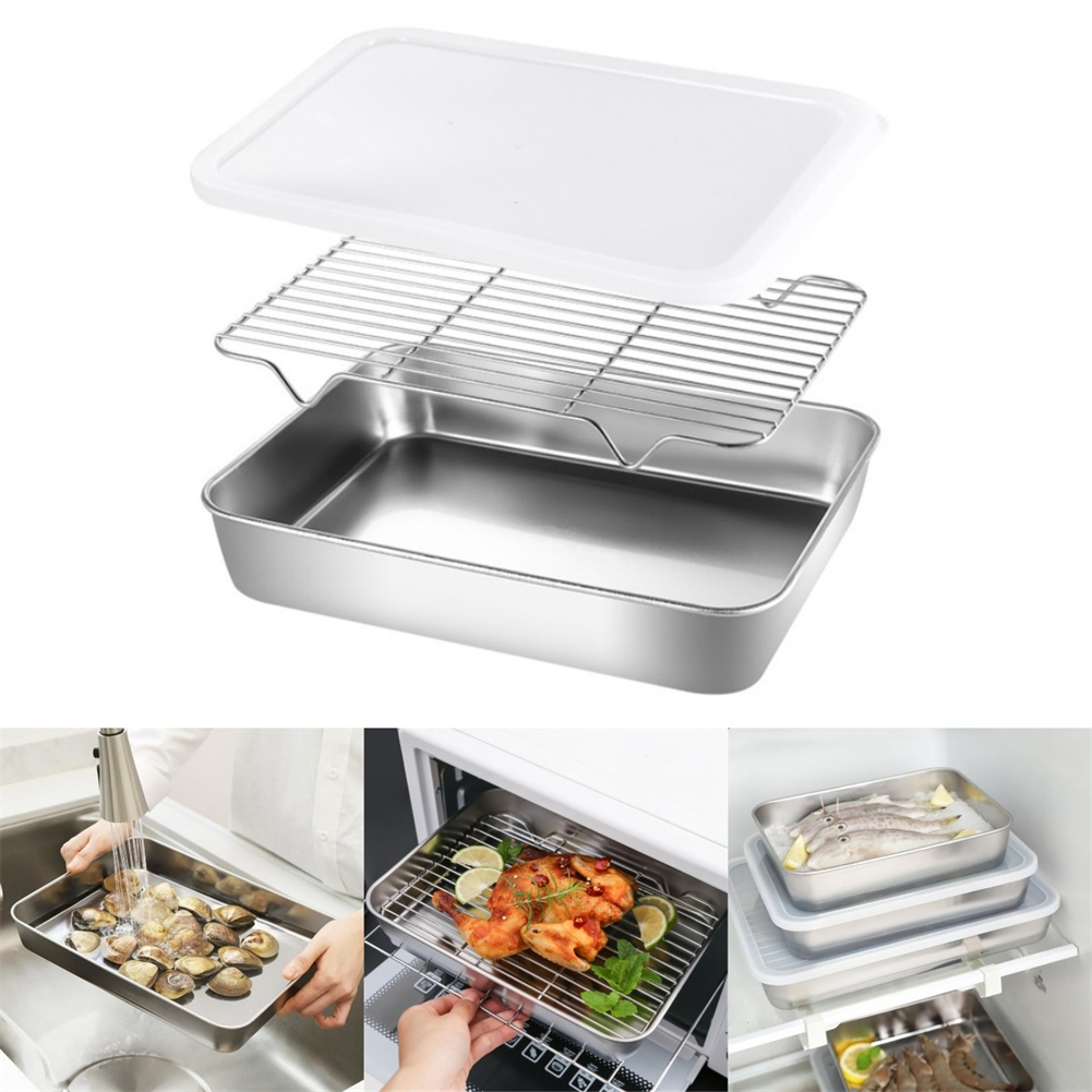 Stainless Steel Baking Pan Tra - Kitchen Oven Baking Pans 评论和价格