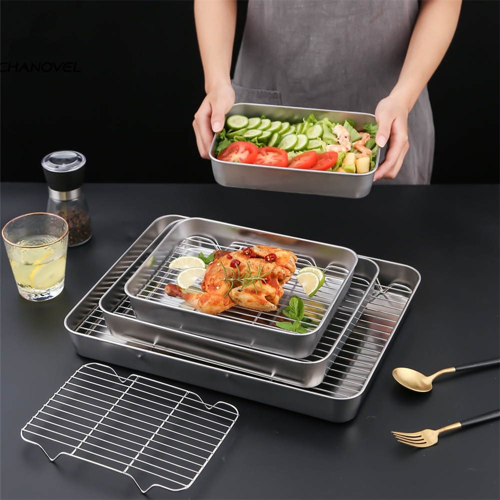 Stainless Steel Baking Pan Tra - Kitchen Oven Baking Pans 评论和价格