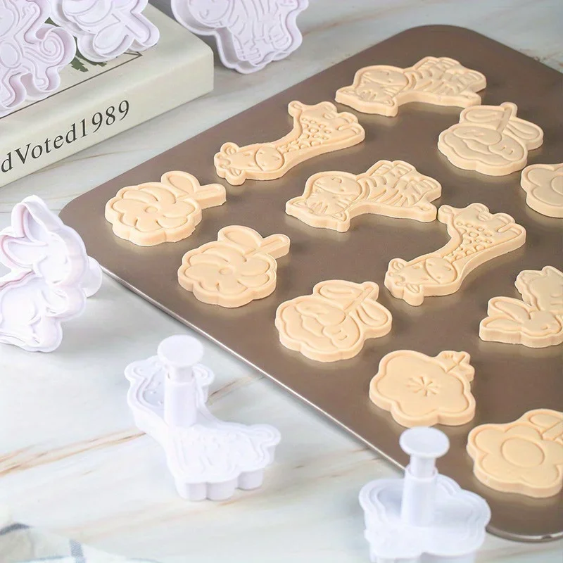 Cartoon Animal Flower Cookie M - Kitchen Baking Cookies 评论和价格