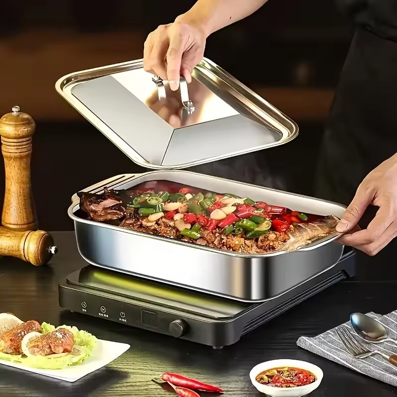 Stainless Steel Baking Pan Cak - Kitchen Oven Baking Pans 评论和价格