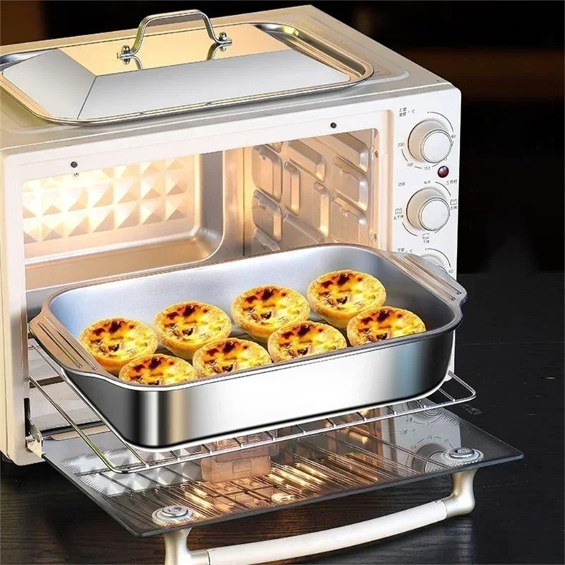 Stainless Steel Baking Pan Cak - Kitchen Oven Baking Pans 评论和价格