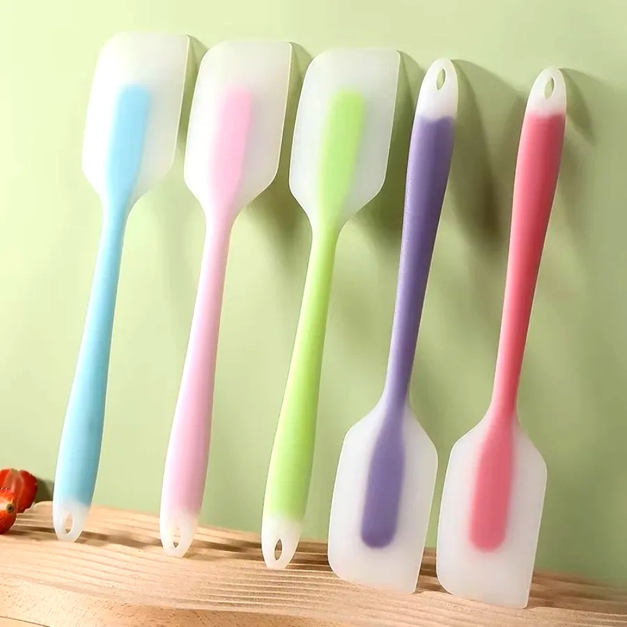 Silicone Cake Scraper Transluc - Kitchen Baking Brush 评论和价格