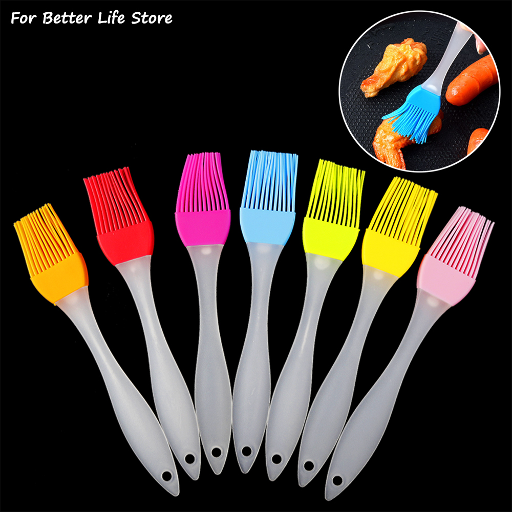 1Pcs 7 Colour Food Silicone Br - Kitchen Baking Brush 评论和价格