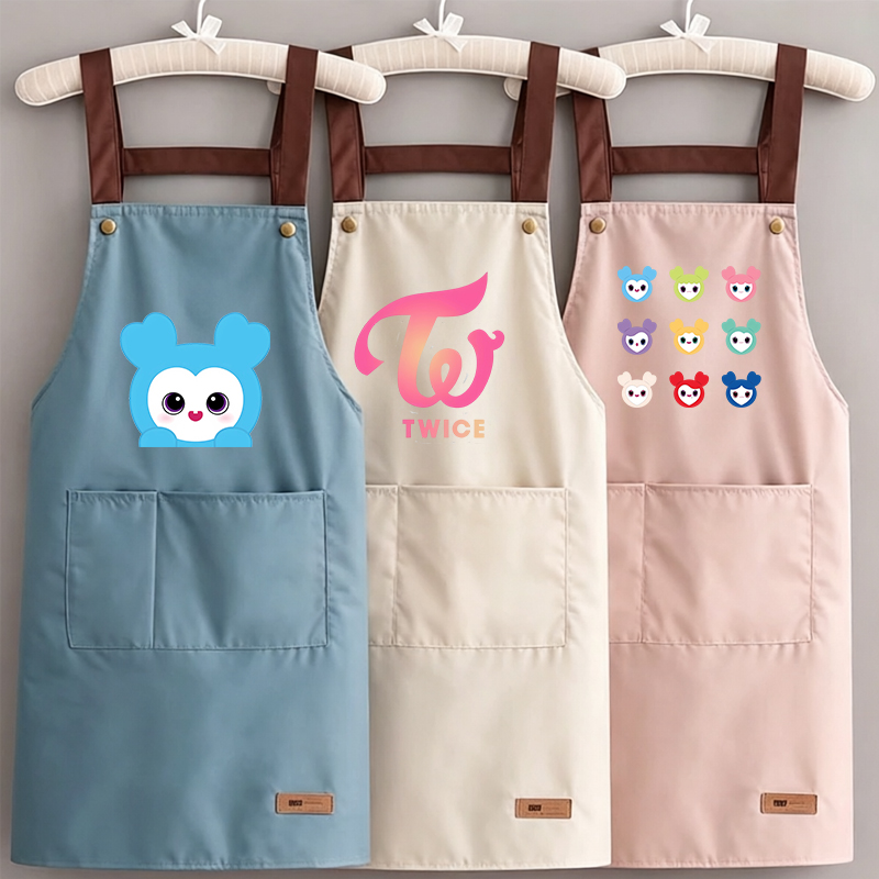 Kpop Idol TWICE Kitchen Apron  - Kitchen Baking Gifts 评论和价格