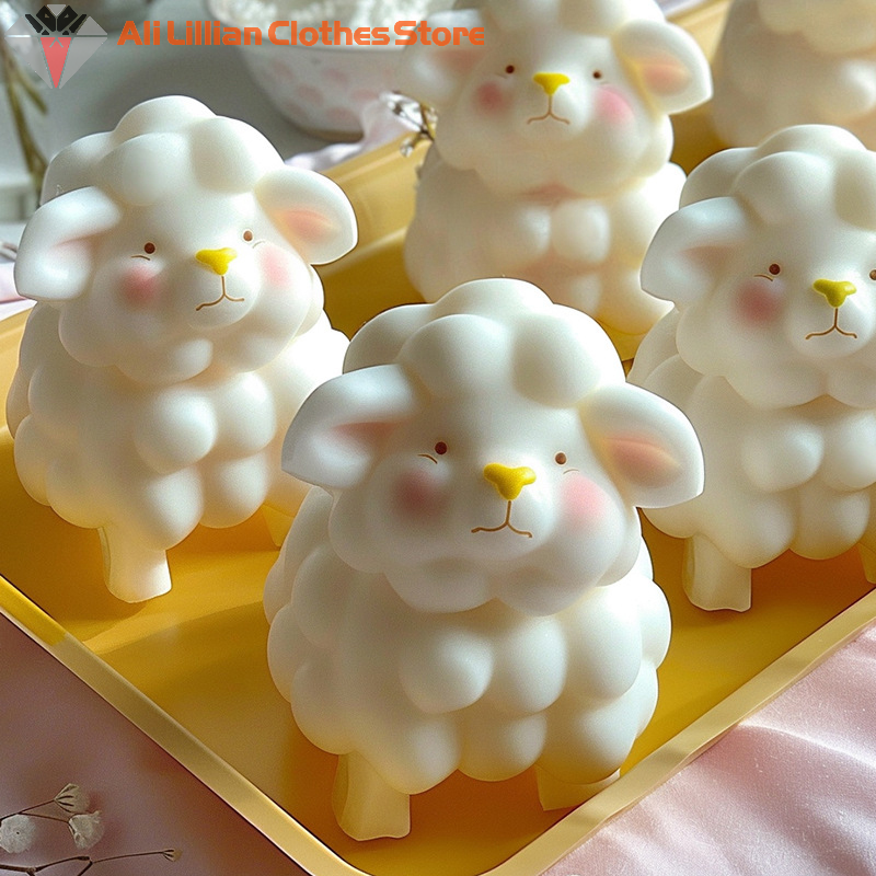 3D Sheep Shape Jelly Mold Kitc - Kitchen Baking Gifts 评论和价格