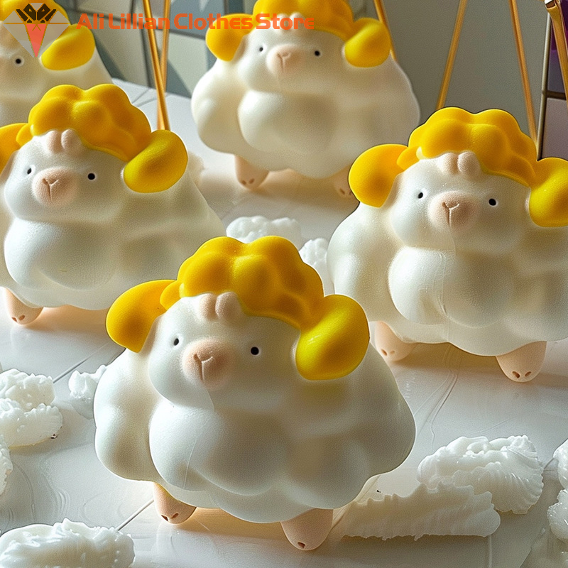 3D Sheep Shape Jelly Mold Kitc - Kitchen Baking Gifts 评论和价格