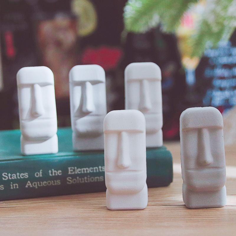 Easter Island Stone Statue Ice - Kitchen Baking Island 评论和价格