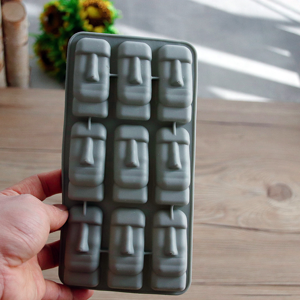 Easter Island Stone Statue Ice - Kitchen Baking Island 评论和价格