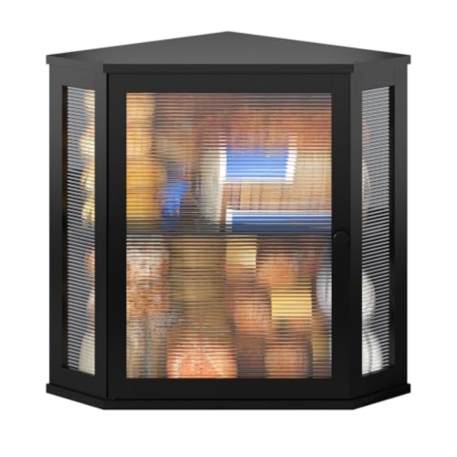 Corner Bread Box for Kitchen C - Kitchen Baking Corner 评论和价格