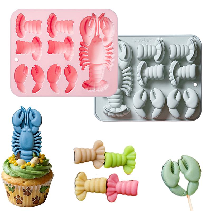 Lobster Silicone Chocolate Mol - Kitchen Baking Decor 评论和价格