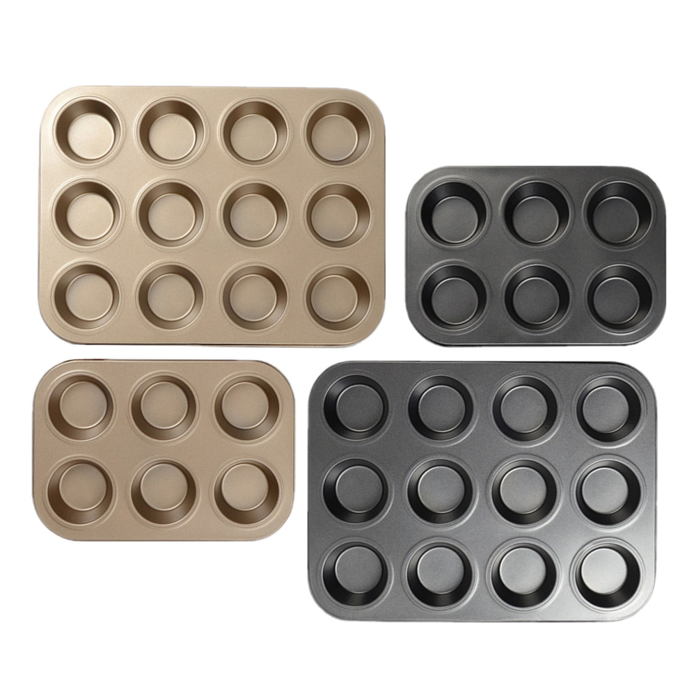 4/6/9/12Holes DIY Non-Stick Ca - Kitchen Oven Baking Pans 评论和价格