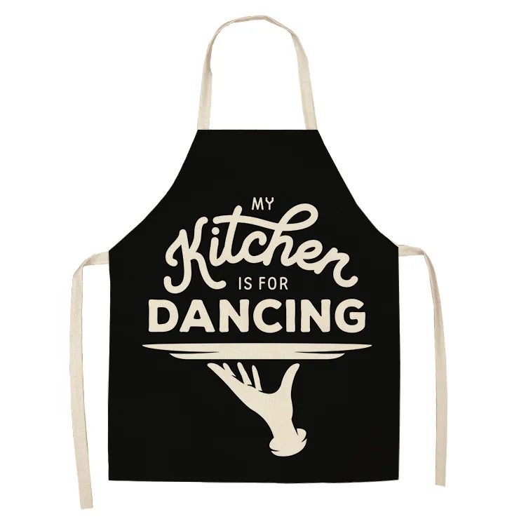 Funny Quote Letter Print Apron - Kitchen Baking Quotes 评论和价格