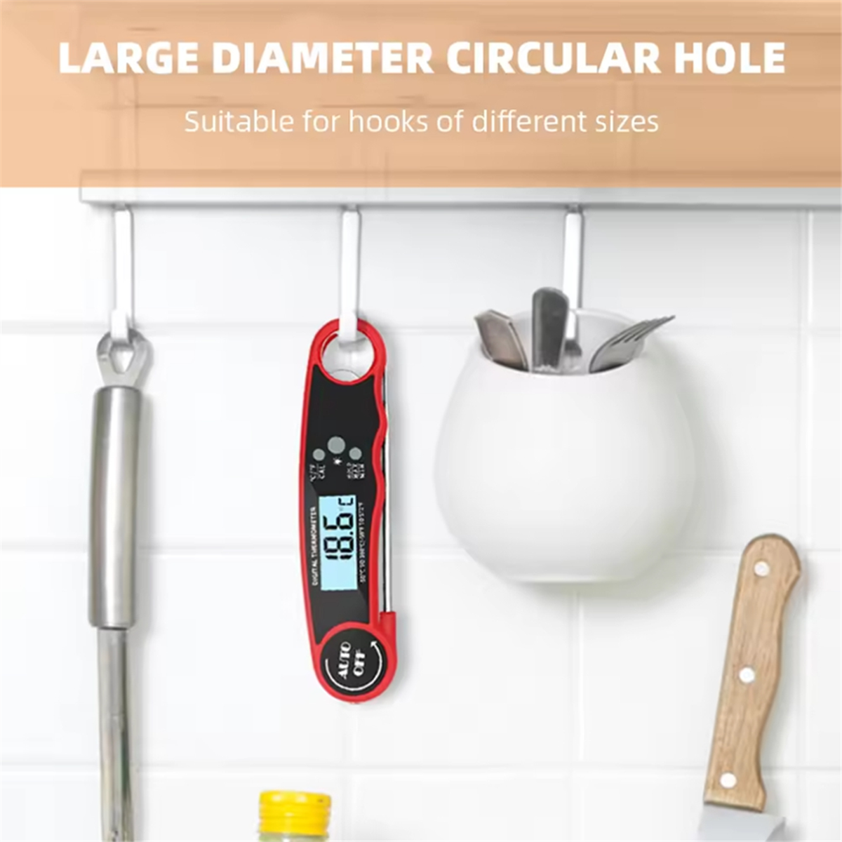 A002 Food Thermometer Kitchen  - Kitchen Baking 评论和价格